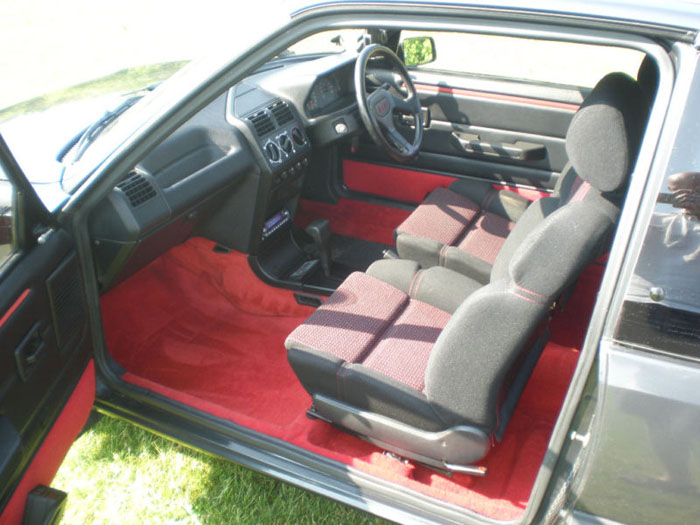 1992 peugeot 205 grey interior 1