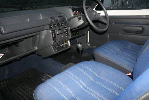 1987 peugeot 205 junior 954cc petrol interior