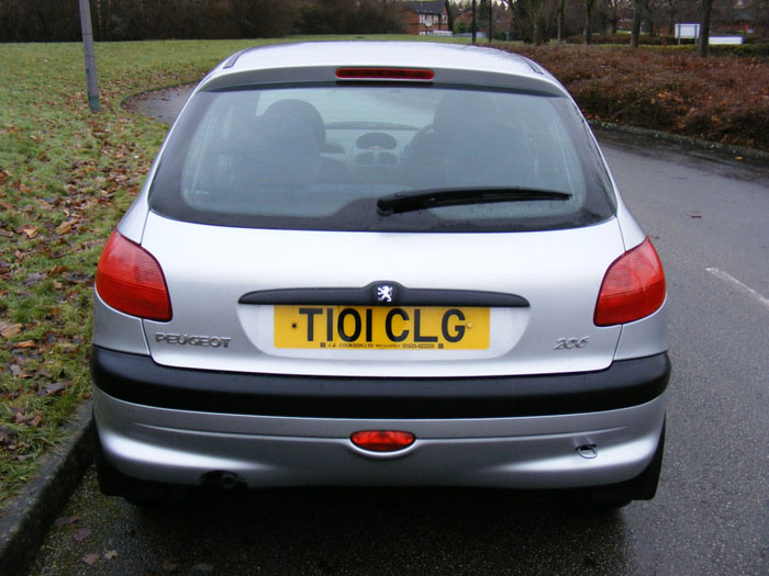 1999 peugeot 206 glx auto silver 4