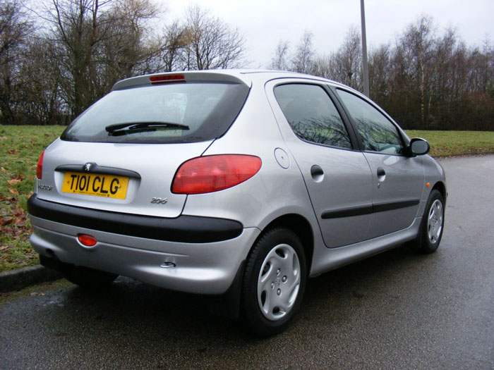 1999 peugeot 206 glx auto silver 5