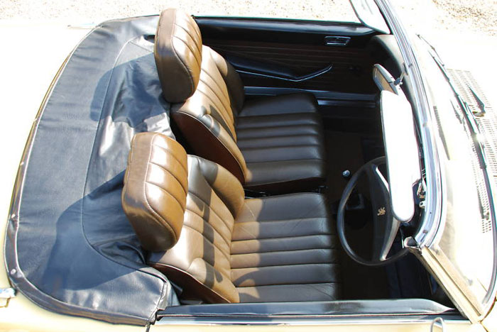 1974 peugeot 304 s convertible interior 1