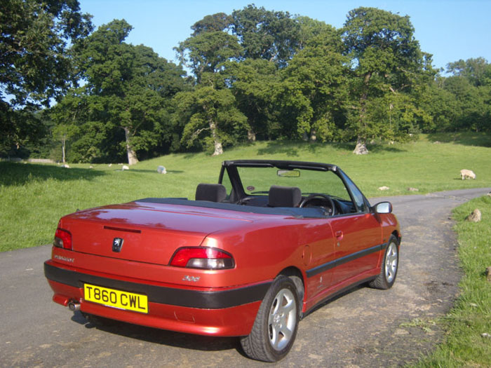 1999 peugeot 306 cabriolet convertible 2.0 5