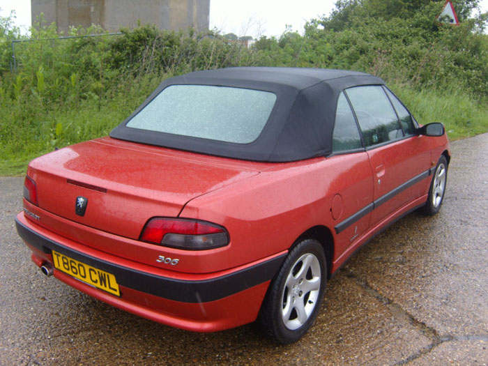 1999 peugeot 306 cabriolet convertible 2.0 6
