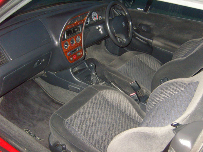 1999 peugeot 306 cabriolet convertible 2.0 interior 1