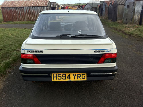 1990 peugeot 309 1.3 back