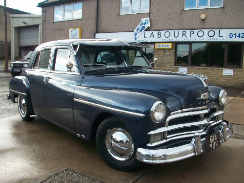 1950 plymouth special deluxe 4 door sedan 318ci small block v8 1