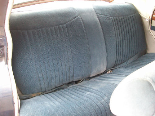 1950 plymouth special deluxe 4 door sedan 318ci small block v8 rear seats