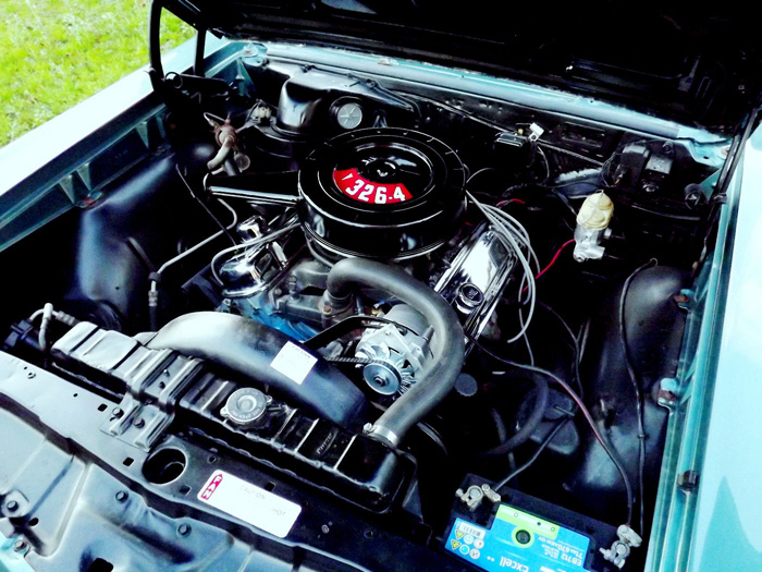 1967 Pontiac Le Mans Engine Bay