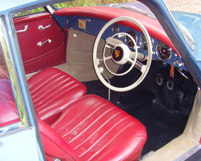 1959 Porsche 356A Coupe Interior