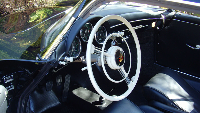 1957 Porsche Speedster Interior