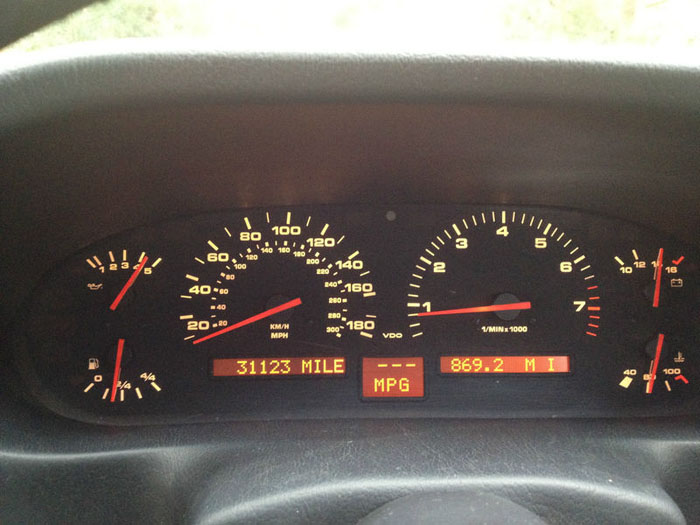 1989 porsche 928 gt dashboard