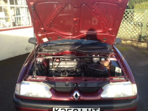 1992 Renault 19 Karmann Convertible Bonnet Up