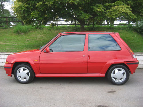 1988 renault r 5 gt turbo 3dr 3