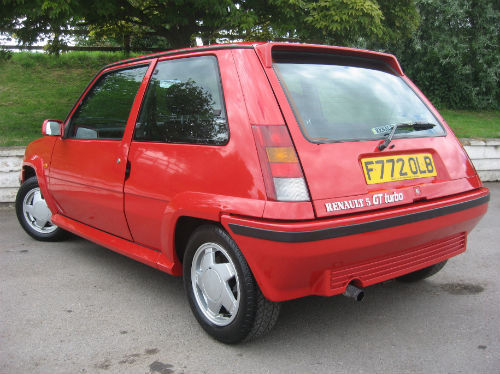 1988 renault r 5 gt turbo 3dr 4