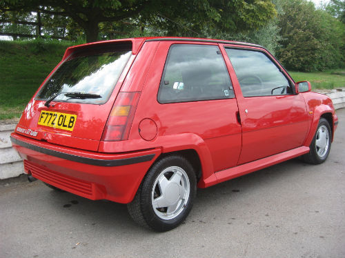 1988 renault r 5 gt turbo 3dr 5