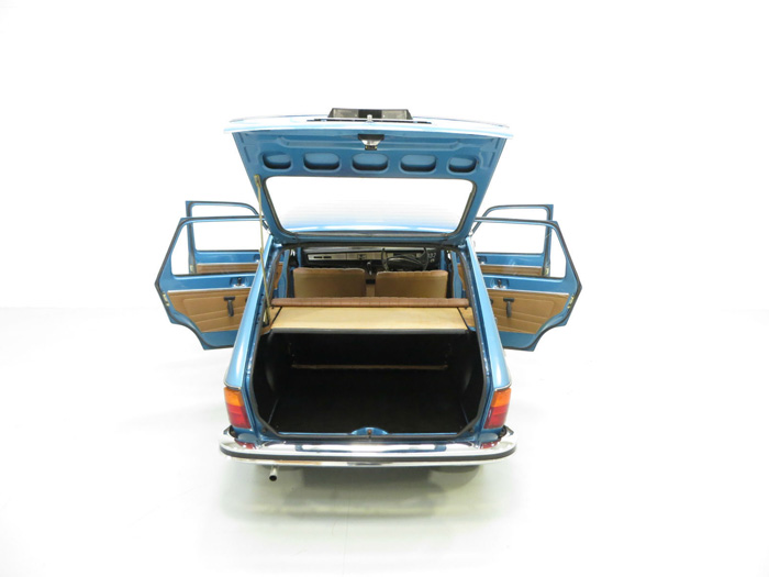 1975 Renault 6 TL Back Doors Open