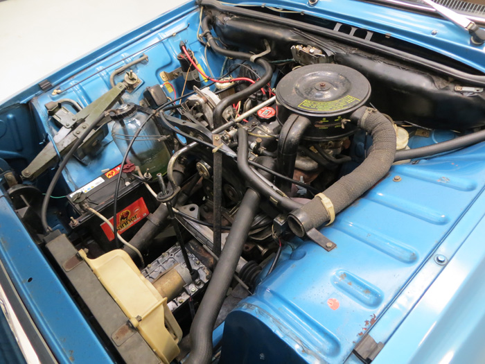 1975 Renault 6 TL Engine Bay