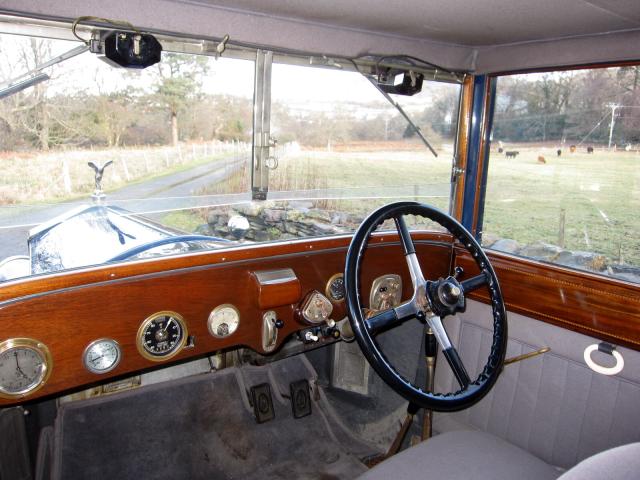 1927 rolls-royce 20hp hooper saloon interior 2