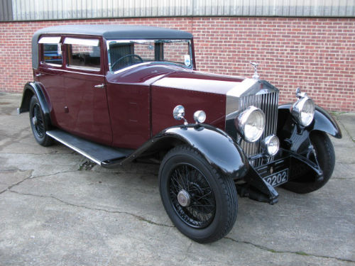 1930 rolls-royce 20 25 sports saloon by barker 1