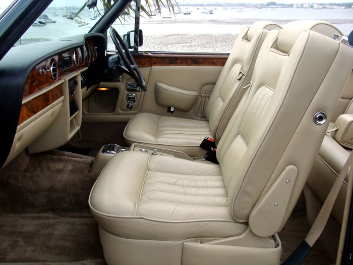 1982 rolls royce corniche series ii convertible rhd interior 1
