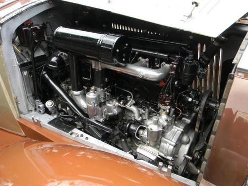1933 Rolls-Royce Phantom II Three Position Drophead Coupe Engine Bay