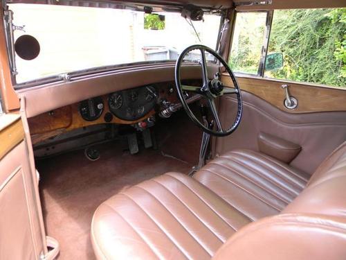 1933 Rolls-Royce Phantom II Three Position Drophead Coupe Interior