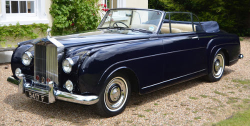 1959 Rolls Royce Silver Cloud 1 H.J. Mulliner Convertible 1