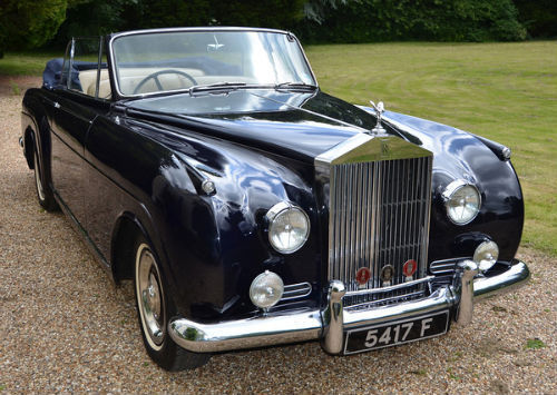 1959 Rolls Royce Silver Cloud 1 H.J. Mulliner Convertible 2