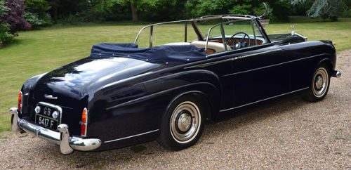 1959 Rolls Royce Silver Cloud 1 H.J. Mulliner Convertible 3