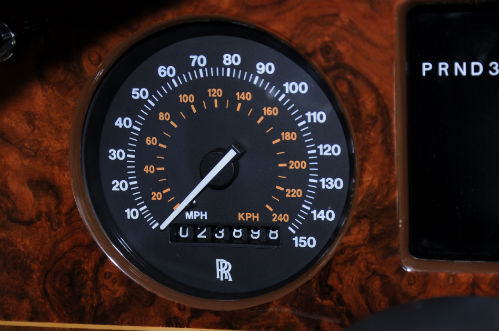 1995 rolls-royce silver spirit 6.8 auto iii speedometer