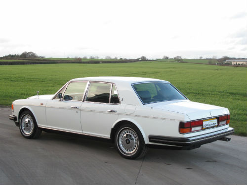 1991 rolls royce silver spirit ii acrylic white 5