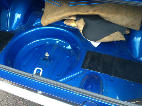 1970 Hillman Avenger 1250 DL Boot Floor