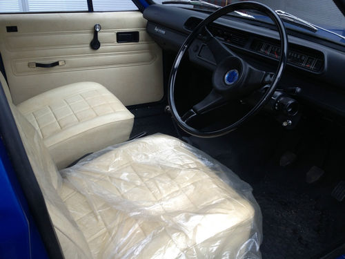 1970 Hillman Avenger 1250 DL Front Interior Dashboard