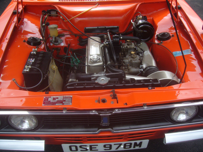 1972 Hillman Avenger 1500 Deluxe Tiger Engine Bay