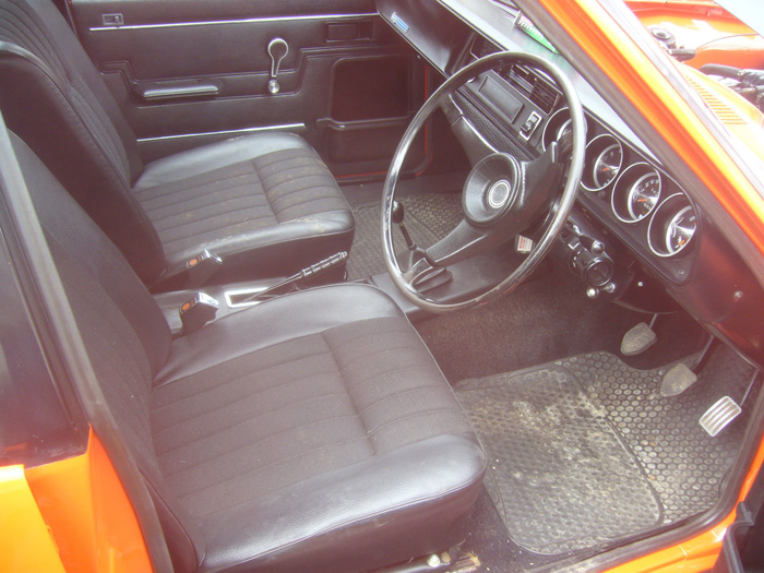 1972 Hillman Avenger 1500 Deluxe Tiger Interior