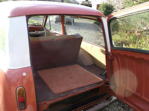 1960 Hillman Husky Estate Boot