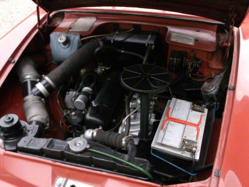 1960 Hillman Husky Estate Engine Bay