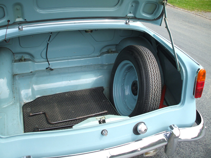 1958 Hillman Minx Jubilee Boot