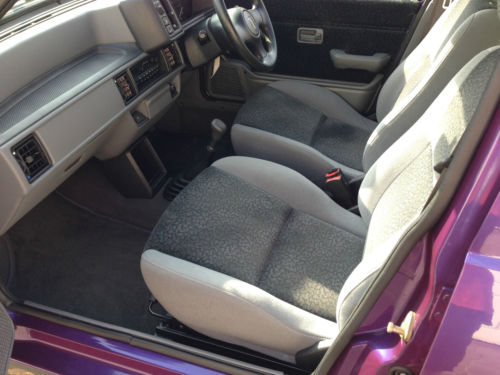 1996 Rover 100 Knightsbridge SE Purple Front Interior 1