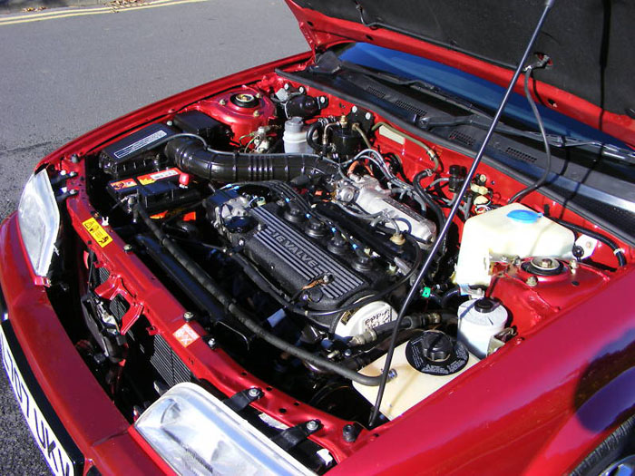 1994 rover 216 coupe engine bay