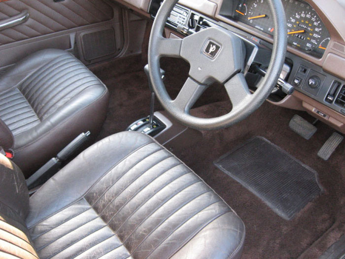 1985 rover 216 efi vanden plas interior