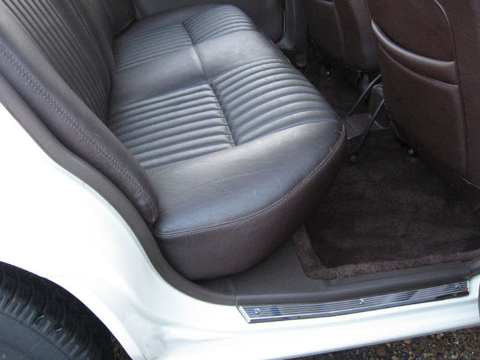 1985 rover 216 efi vanden plas rear seats