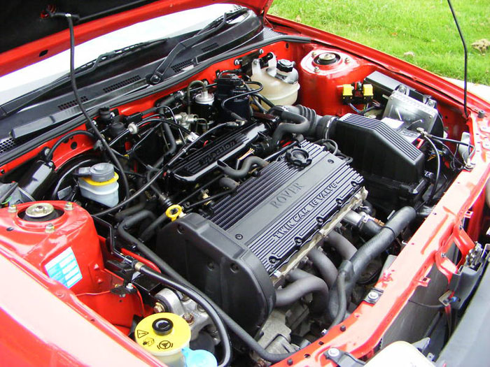 1997 rover 216 cabriolet engine bay