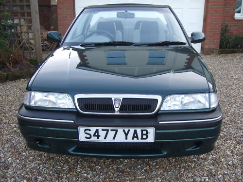 1999 s rover 216 cabriolet front