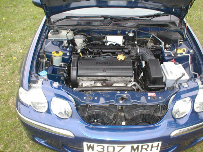 2000 rover 45 il 1.4 16v engine bay