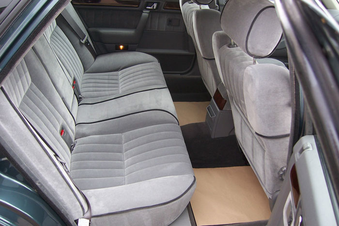 1998 rover 820 si auto blue rear interior