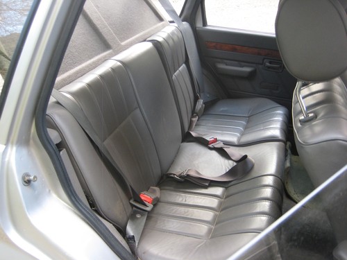 1991 Rover Metro 1.3 GS Rear Interior