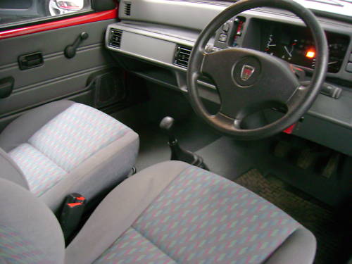1993 rover metro quest 1.1l red interior 1