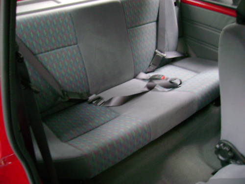1993 rover metro quest 1.1l red interior 2