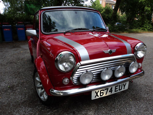 2000 rover mini cooper sport multi-coloured front